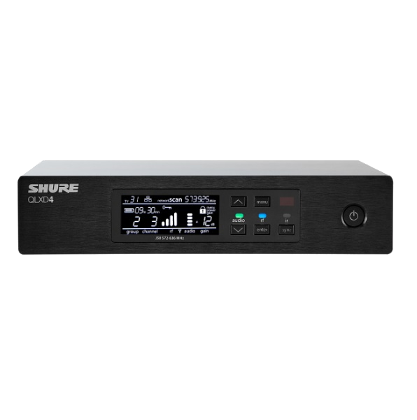 Цифровой беспроводной приёмник SHURE QLXD4E